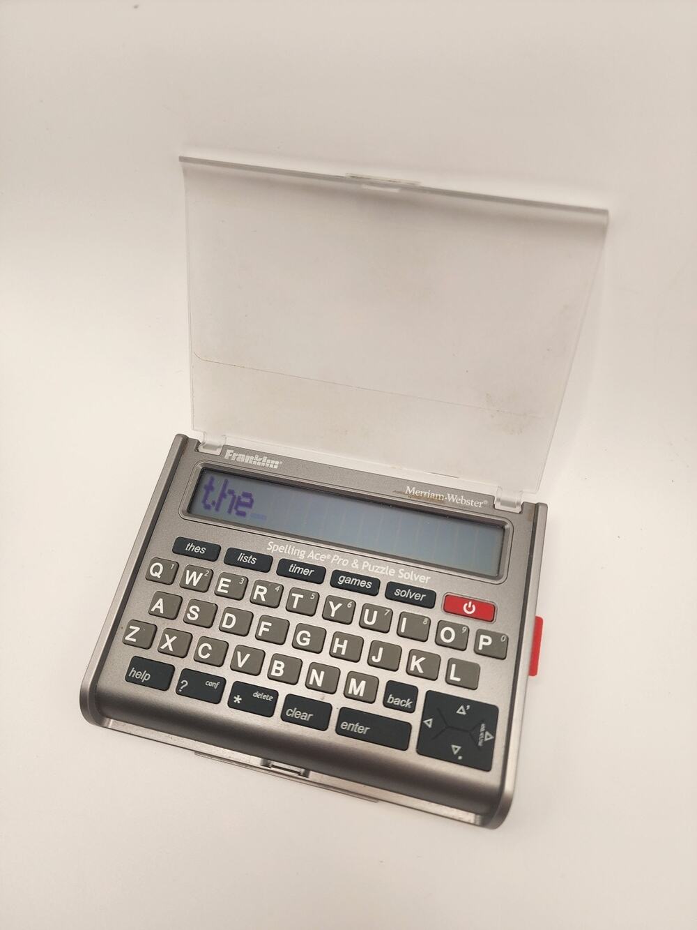 Franklin Merriam-Webster Electronic Spelling Ace Pro Puzzle Solver SA-309